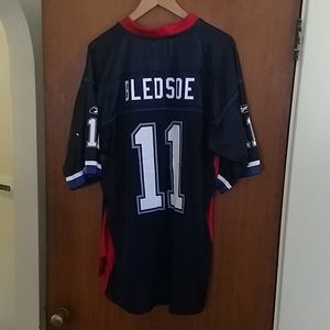 Drew Bledsoe Buffalo Bills Reebok Men's size Large